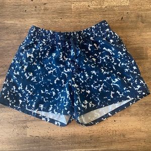 North Face Navy/White Shorts